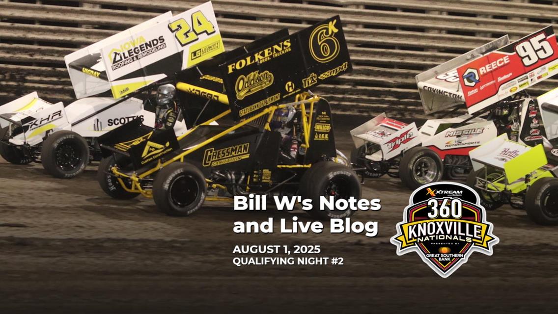 Bill W&#39;s Notes for 8/1