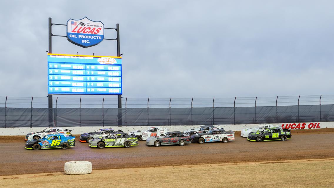 Super Stocks headline Lucas Oil Speedway Pitts Homes and Realty Weekly Racing Program Presented by Encounter Ministry