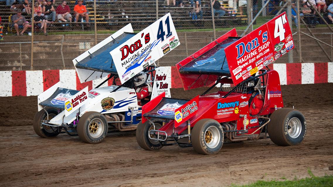 SECOND HALF OF 2016 SEASON BEGINS FOR THE BUMPER TO BUMPER IRA SPRINTS WITH WILMOT – SUN PRAIRIE DOUBLE HEADER!