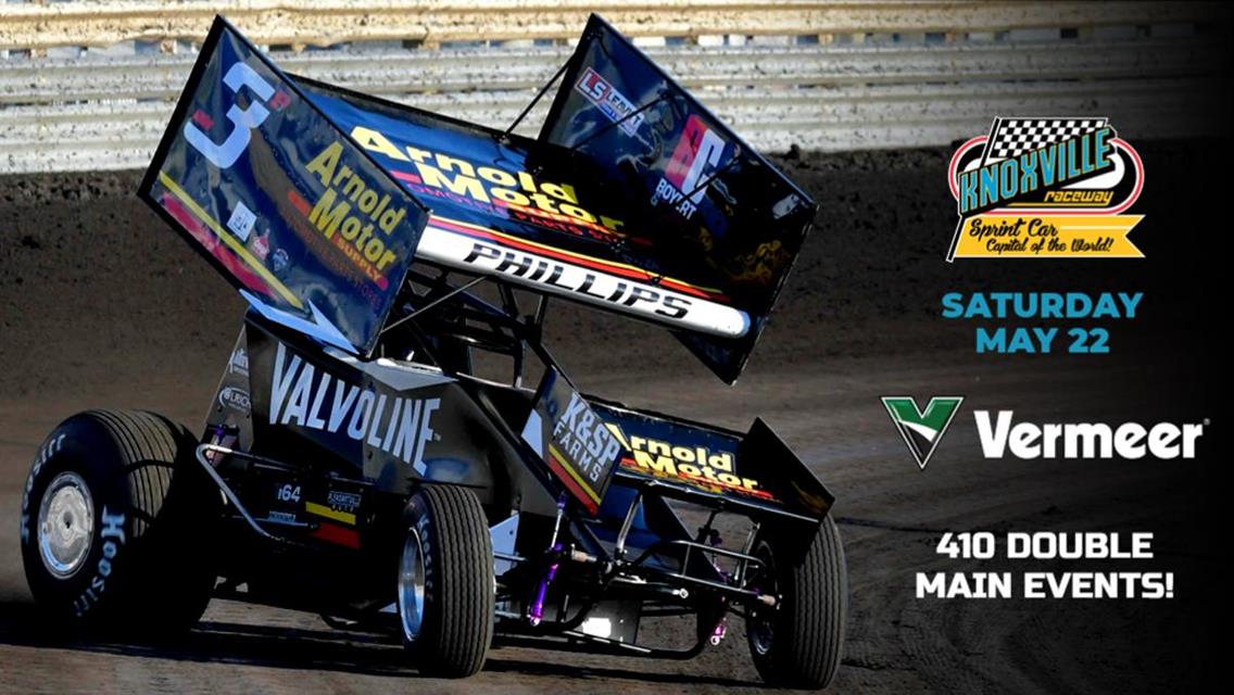 Double 410 Features at Knoxville this Saturday