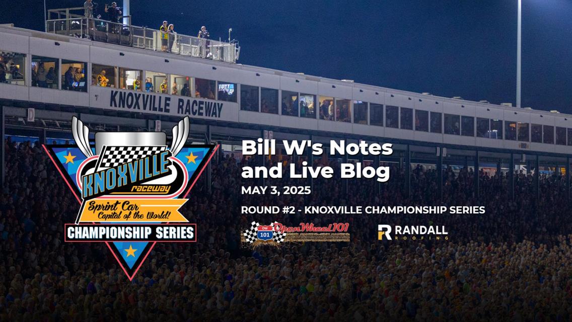 Bill W's Notes for 5/3