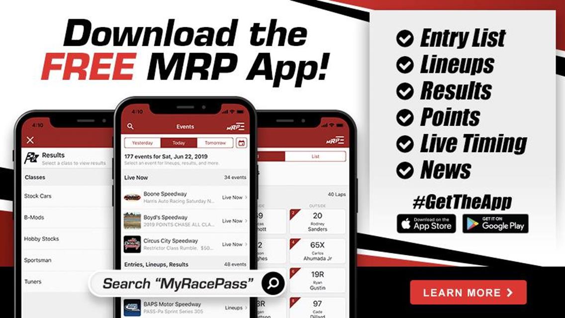 Road Warrior Tour Debuts New Website, Innovative Race Night &amp; Series Software Platform, MRP!
