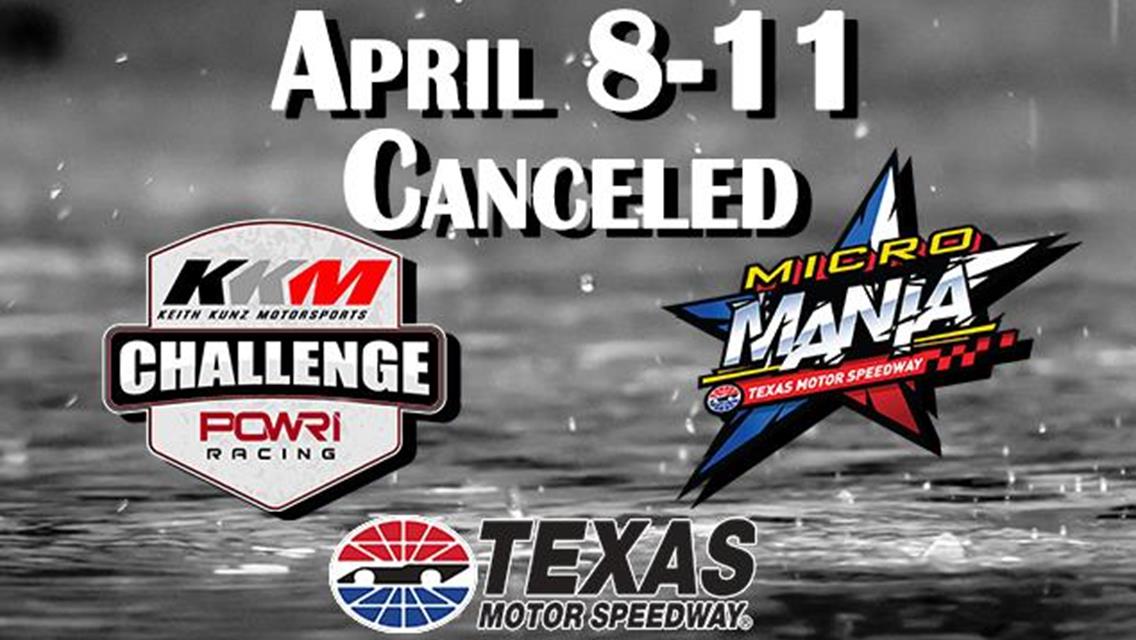 Soaking Forecast Forces Event Cancelation of Micro Mania KKM Challenge