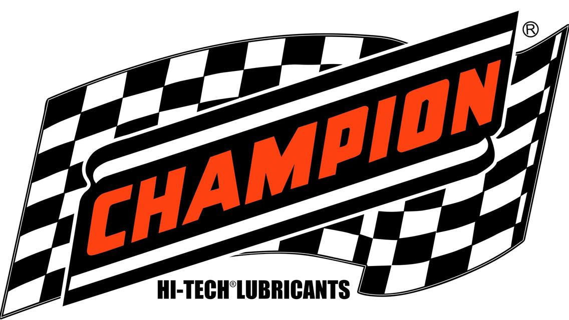 Champion 2020 Racing Contingency Program