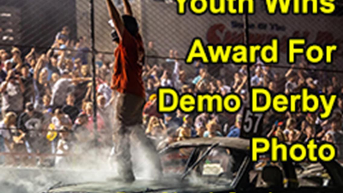 Gulf Breeze High Junior Wins State Press Award for Demolition Derby Winning Image