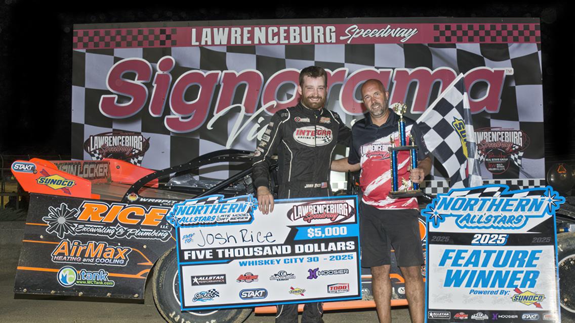 Josh Rice Repeats at the Burg