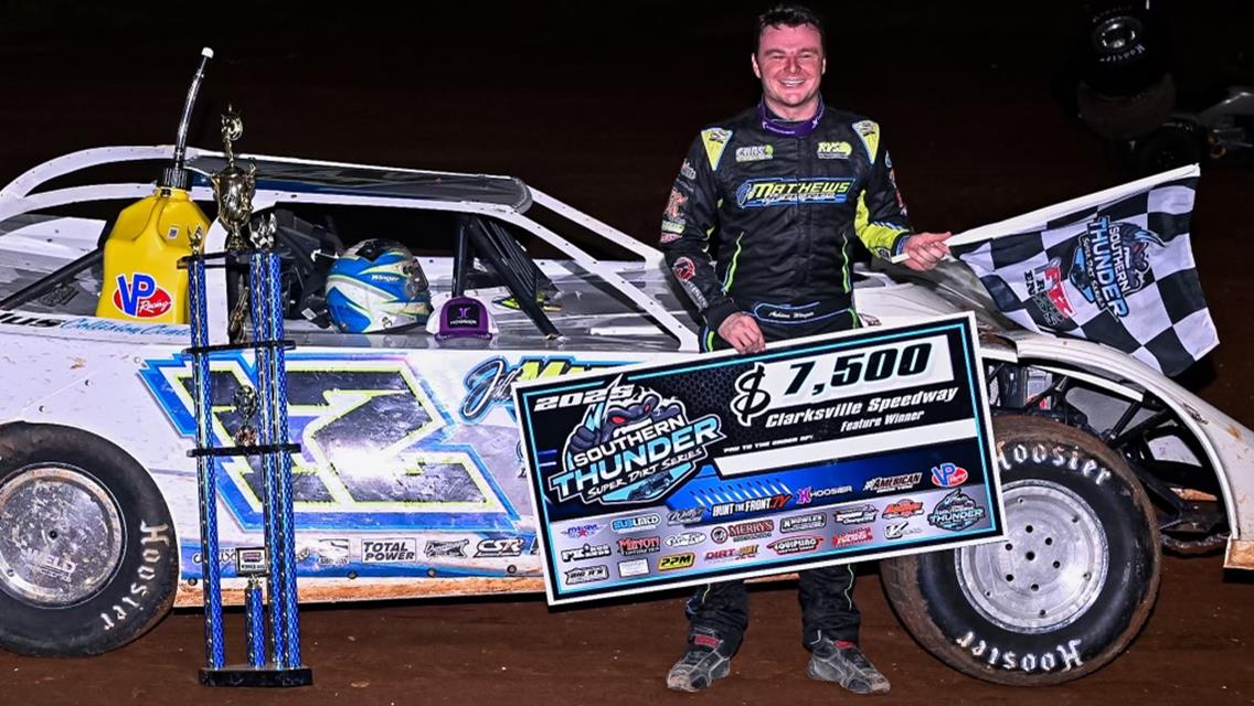 Thursday Thunder brings Ashton Winger $7,500 at Clarksville Speedway