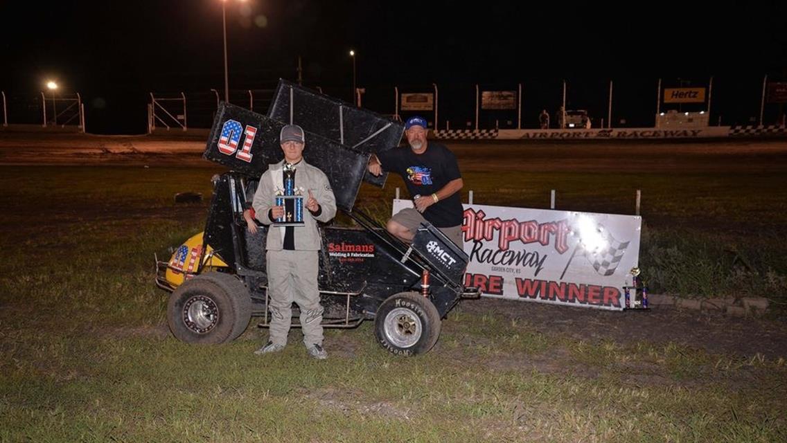 Zorn, Williams, and Fetters Win at Airport Raceway on Saturday with NOW600 Southwest Kansas Region!