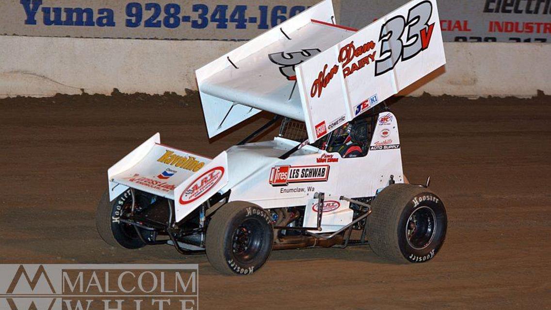 Van Dam Scores Three Straight Top 10s to Wrap Up Winter Heat Sprint Car Showdown