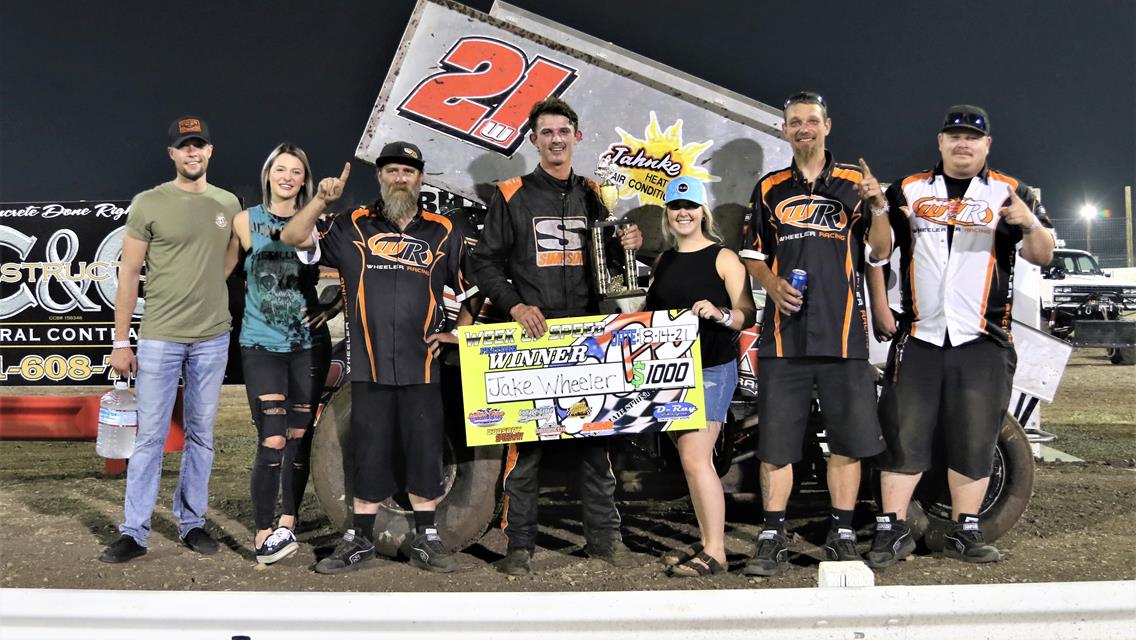 Wheeler, Hudson, And Sanders Collect August 14th World Famous Auto Night Wins At Southern Oregon