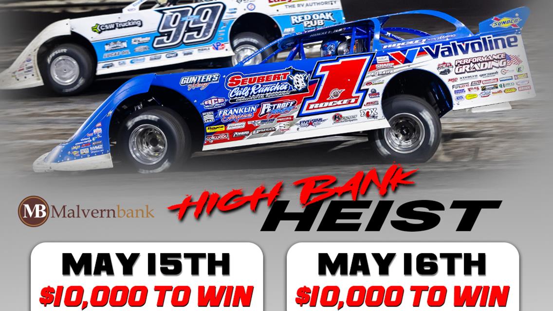 LUCAS OIL LATE MODEL DIRT SERIES is heading to Eagle Raceway May 15th-May 17th