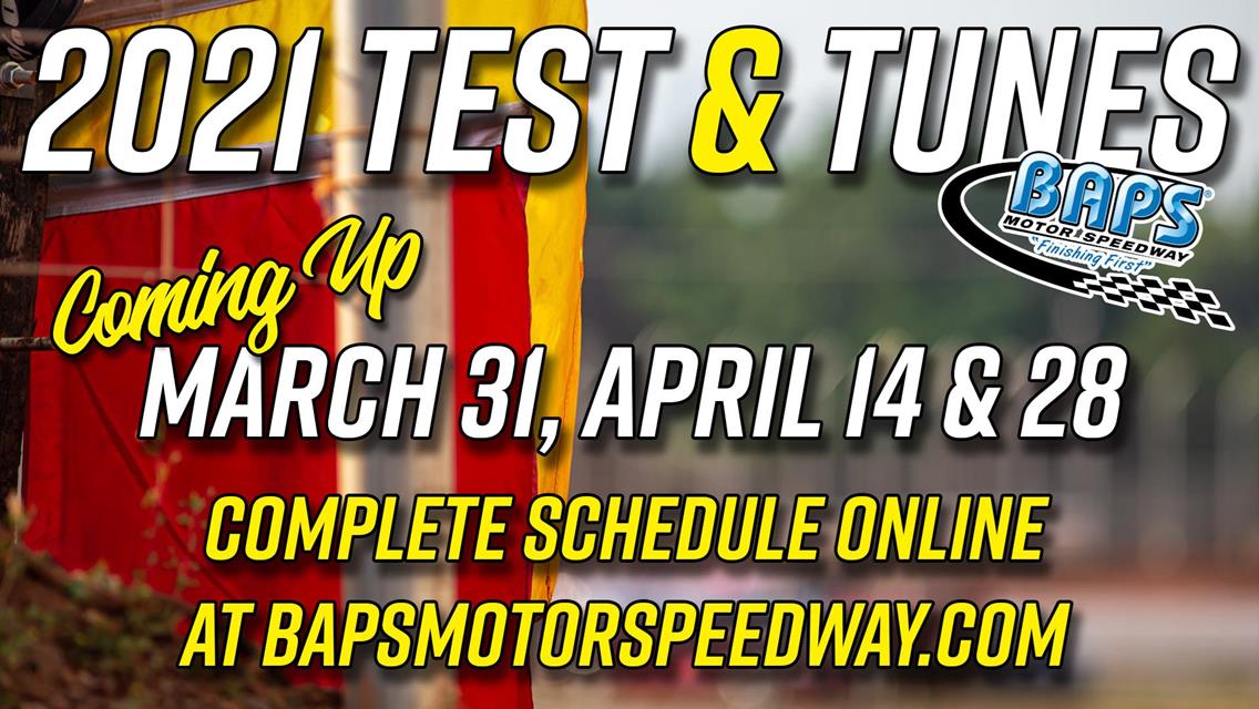 March 24 Test &amp; Tune Postponed to March 31