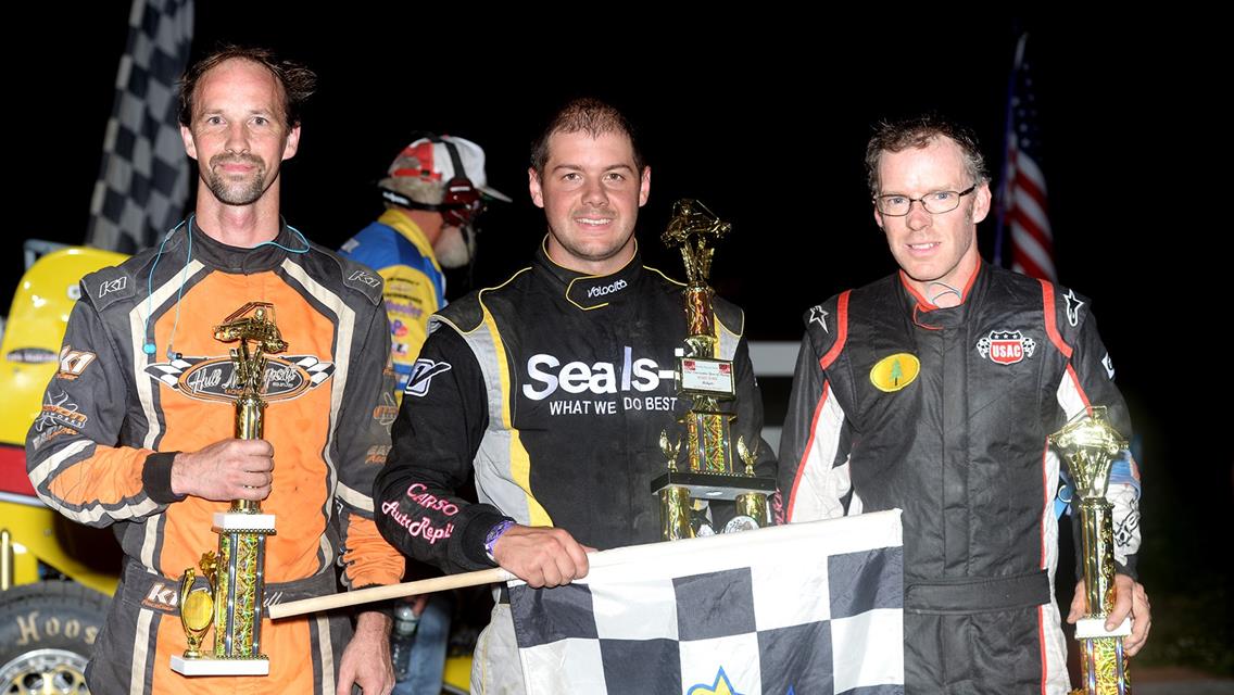 Carlson Wins @ Bear Ridge Speedway in USAC DMA Action