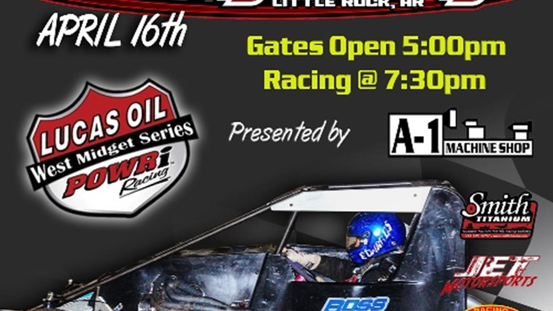 Outlaw Motor Speedway Friday, 4/15 &amp; I-30 Saturday, 4/16