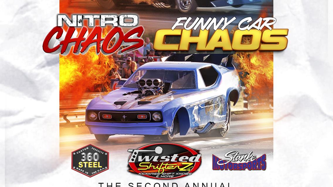 Nitro Chaos - Funny Car Chaos - Quick Performance Small Tire Throwdown!