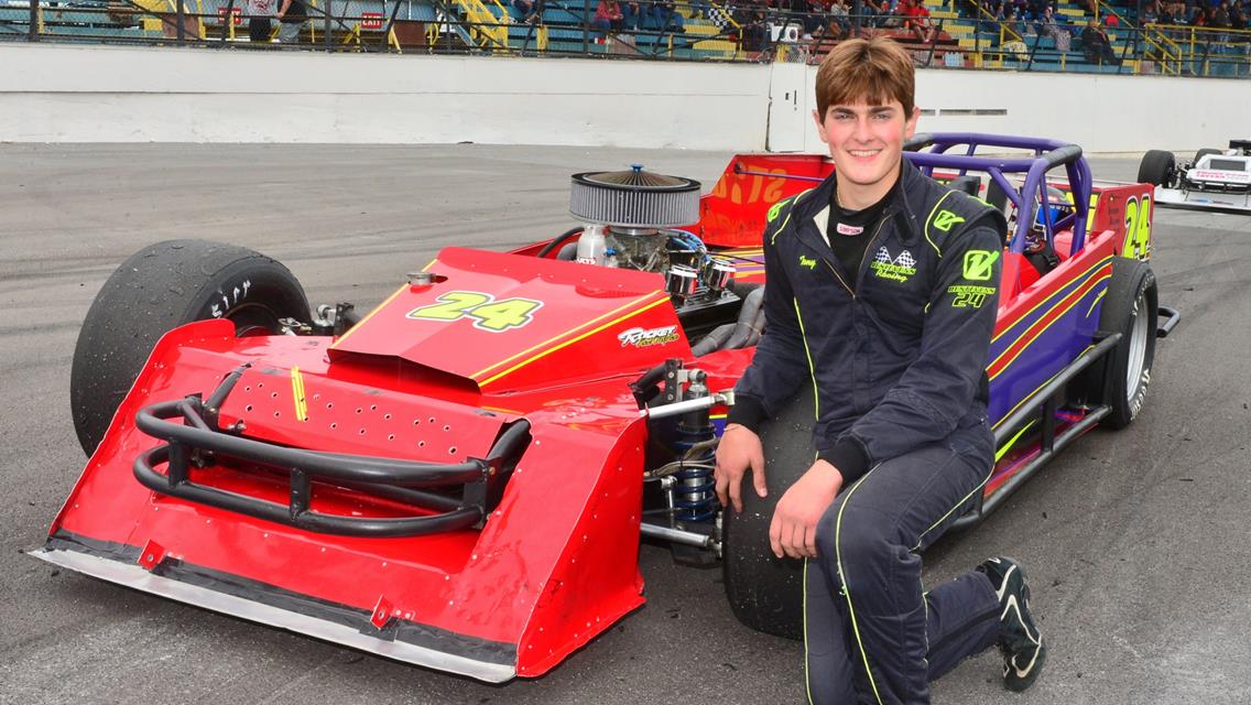 Two Cars, Two Divisions for Teenaged Driver Tony DeStevens This Season