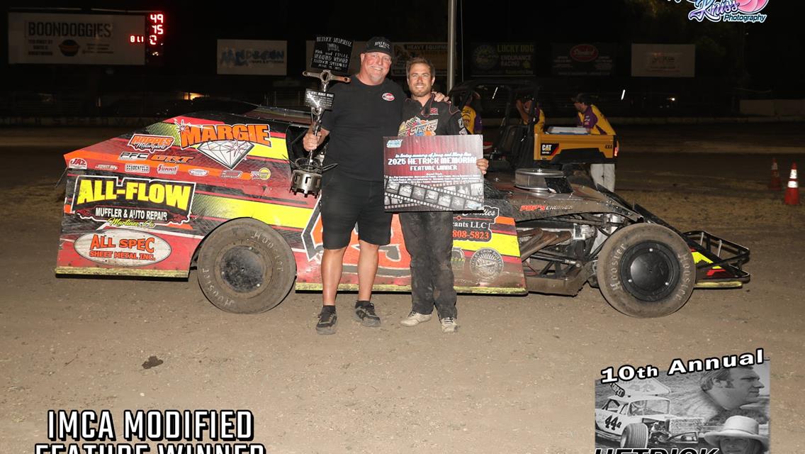 Foulger Wins His Third Hetrick Memorial Saturday Night At Antioch Speedway