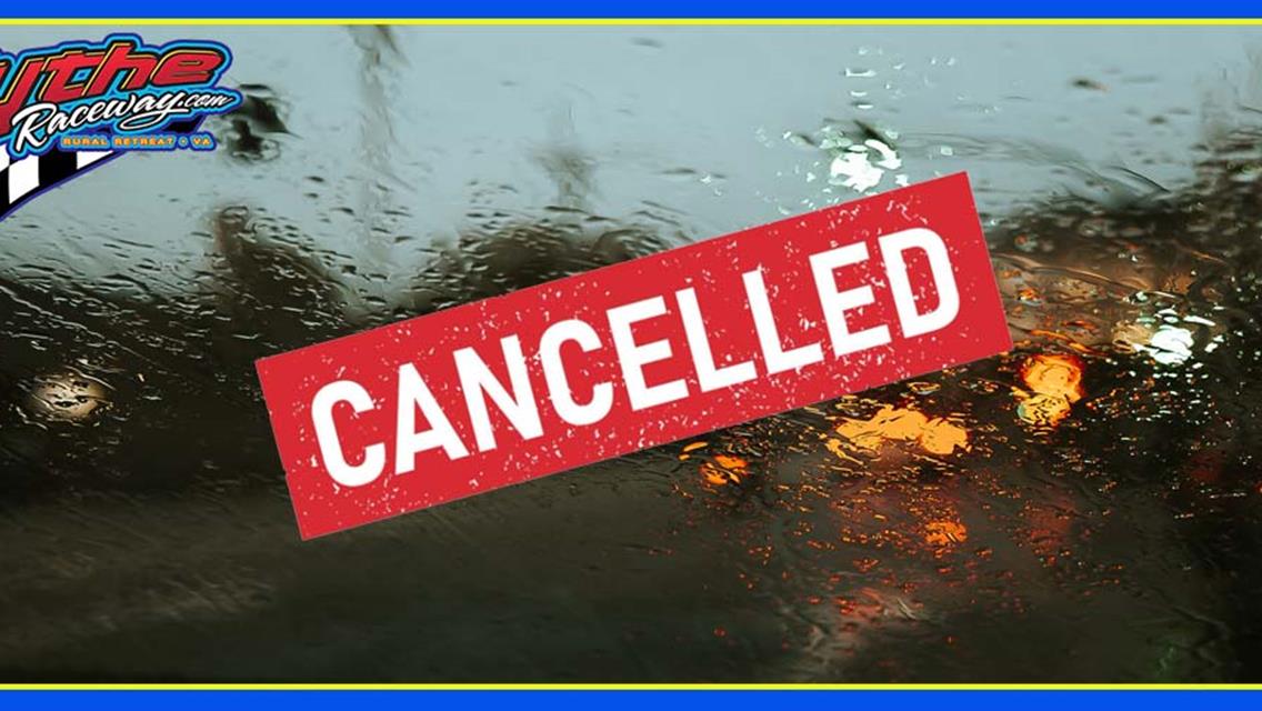May 13 - All Racing Cancelled due to rain
