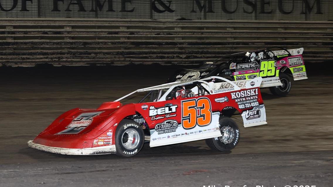 Knoxville Raceway (Knoxville, IA) – Lucas Oil Late Model Dirt Series – Knoxville Nationals – September 18th-20th, 2025. (Heath Lawson Photo)