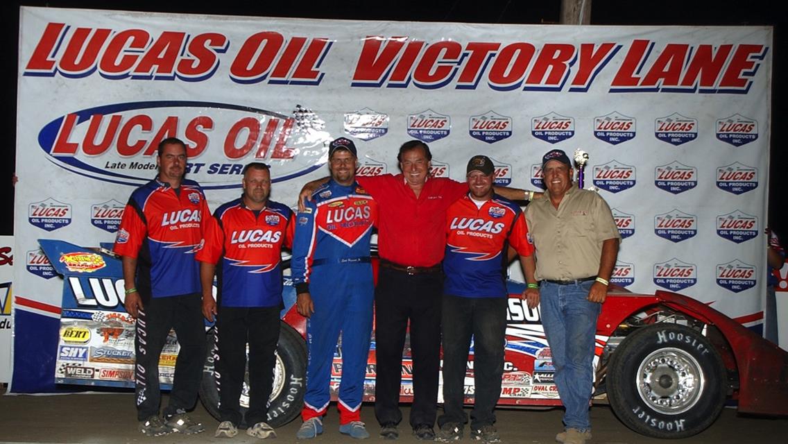 Earl Pearson, Jr. Prevails in Lucas Oil Late Model Dirt Series Event at Tri-City Speedway
