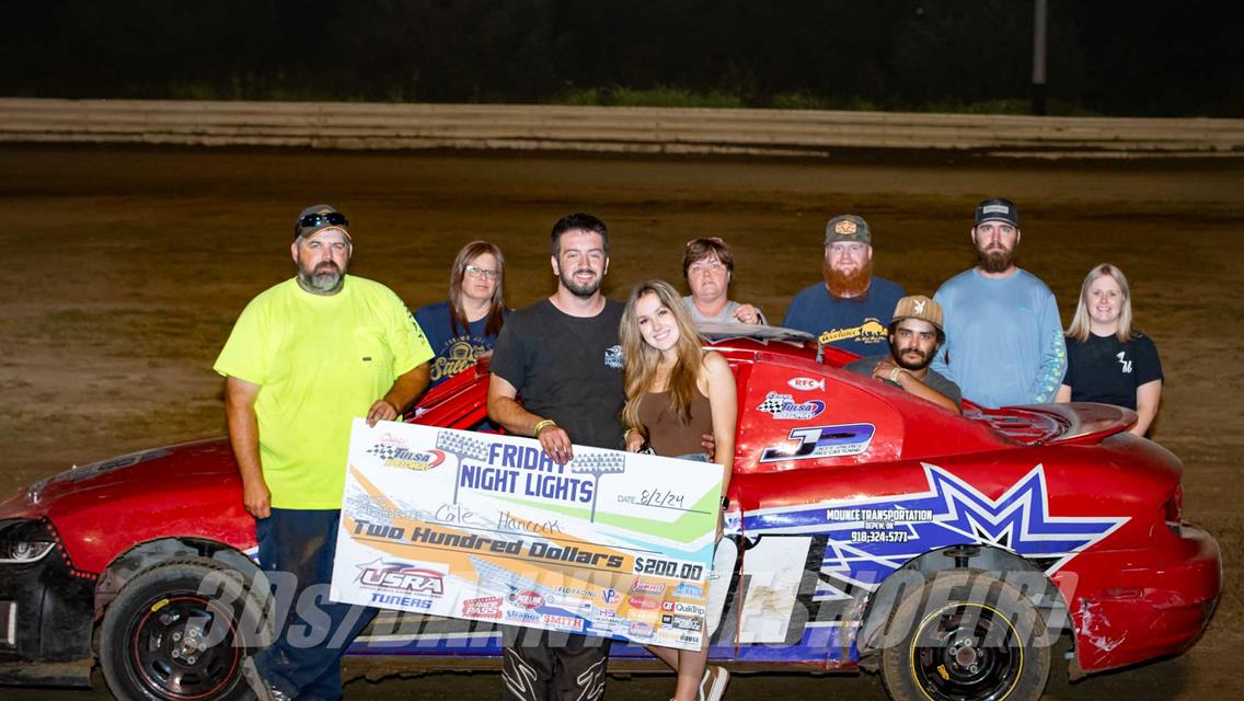 Congratulations to the Winners of Friday Night Lights 8/2/2024!! The Revival Dirt Late Model Series put on a great show!