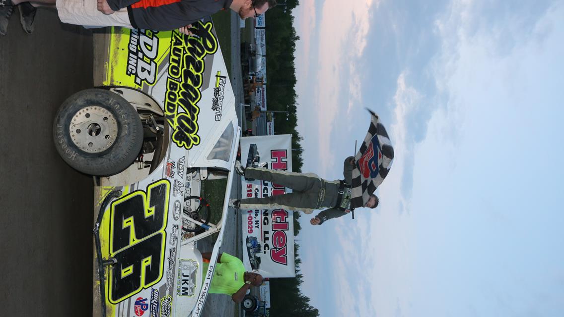 McGrew Jr. Collects First Career DIRTcar Sportsman Victory