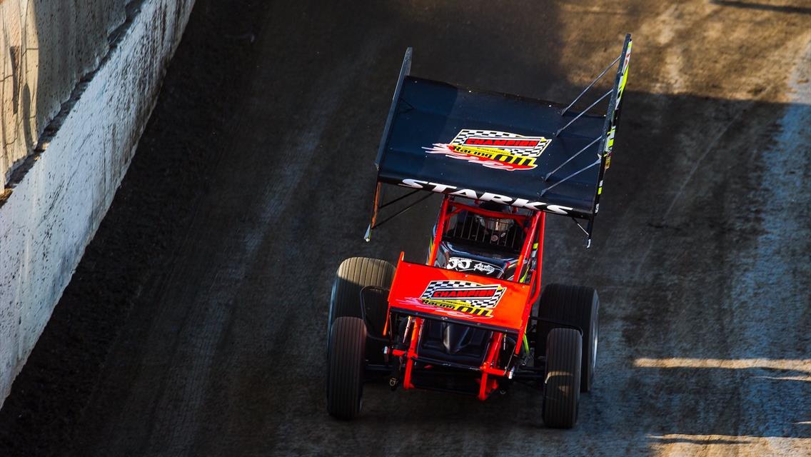 Starks Records Podium at Skagit Speedway and Top 10 at Knoxville Raceway