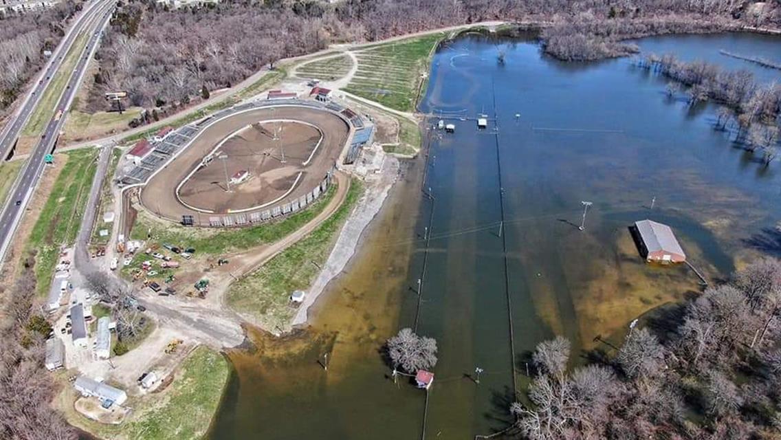 High water forces cancellation of opening weekend at Federated Auto Parts Raceway at I-55!