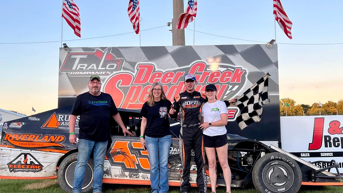 Bromâ€™s Career First &amp; Davis Wins Modified Thriller At Deer Creek