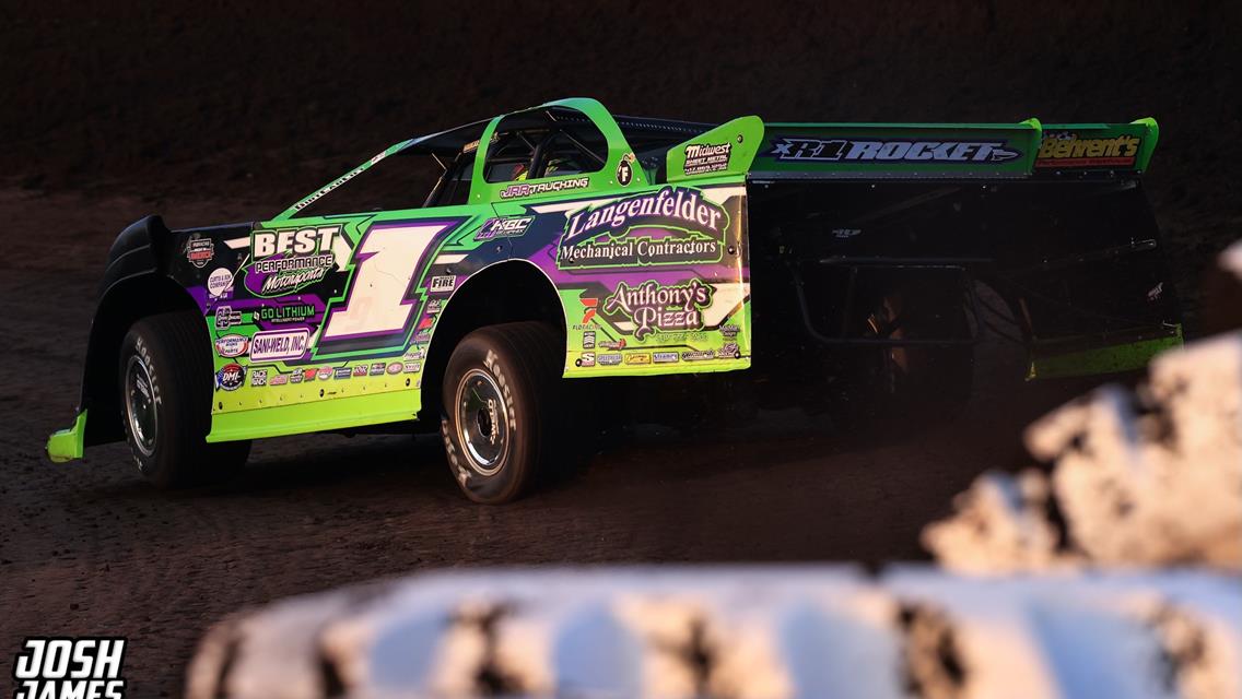 Fairbury Speedway (Fairbury, IL) – World of Outlaws Real American Beer Late Model Series – Prairie Dirt Classic – July 25th-26th, 2025. (Josh James Artwork)