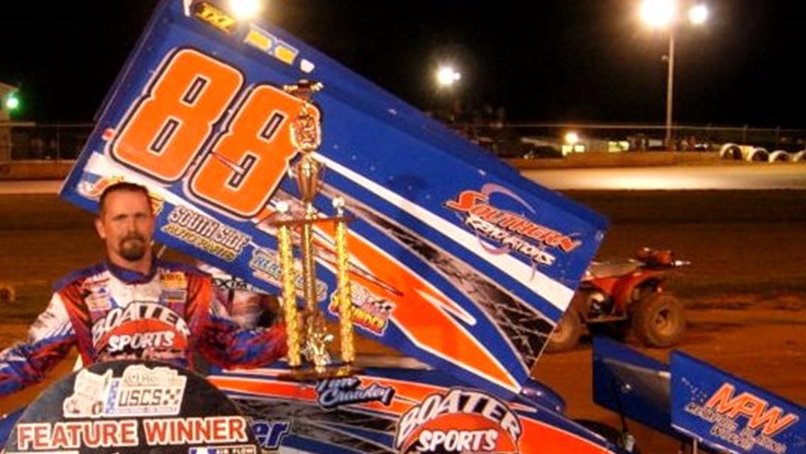 Crawley captures O&#39;Reilly USCS Missouri State Championship race at Malden Speedway