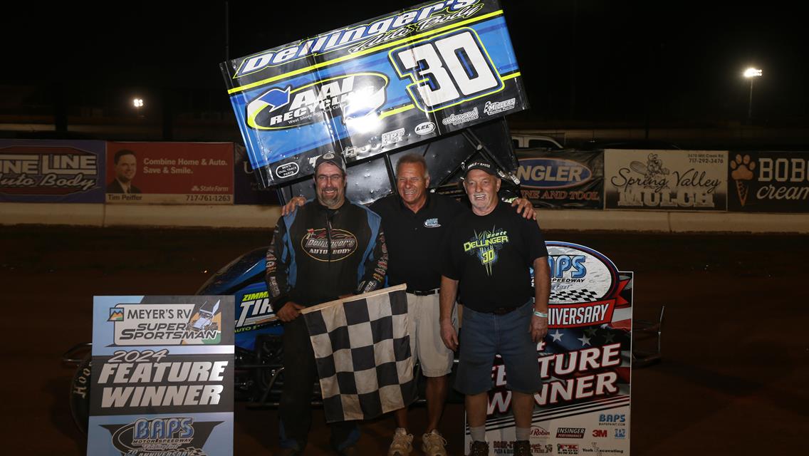 Lattomus, Stough, Frye and Dellinger Dominate EK Services Hometown Heroes Night at BAPS Motor Speedway