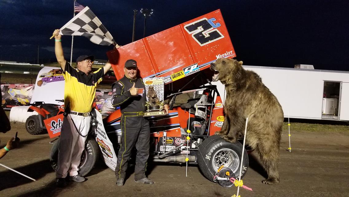 Wayne Johnson Sweeps The Lucas Oil ASCS Grizzly Nationals