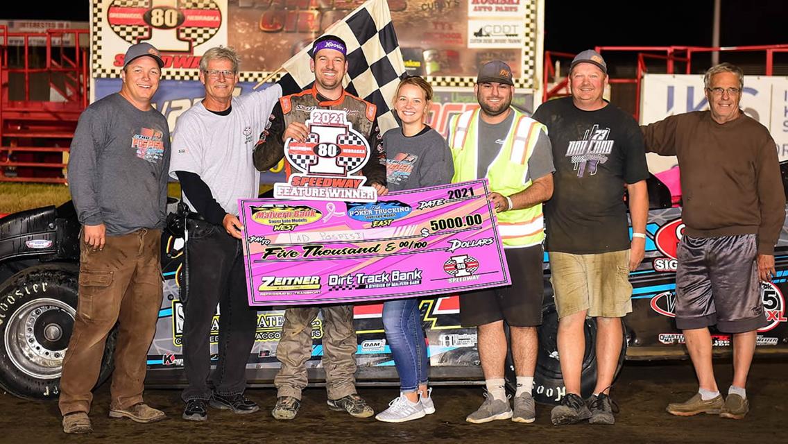 Pospisil secures Malvern Bank title with victory at I-80 Speedway