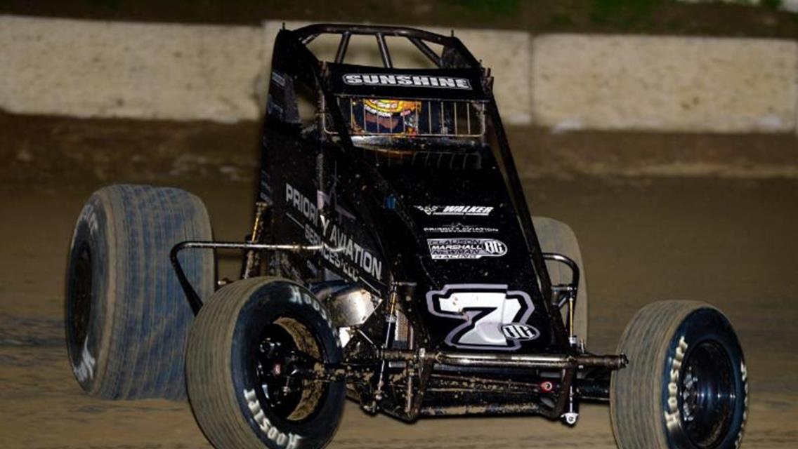 Courtney begins USAC Sprint car title defense at Bubba Raceway Park