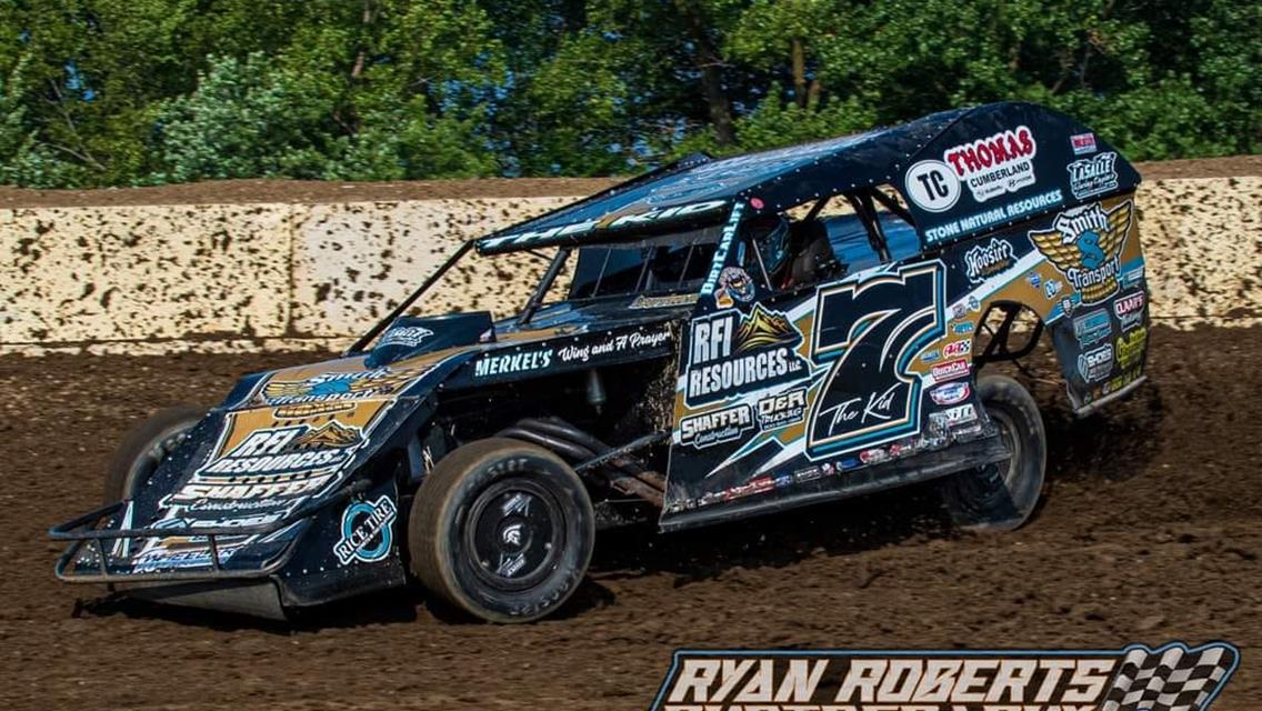 Podium finish in Modified at Portsmouth Raceway Park