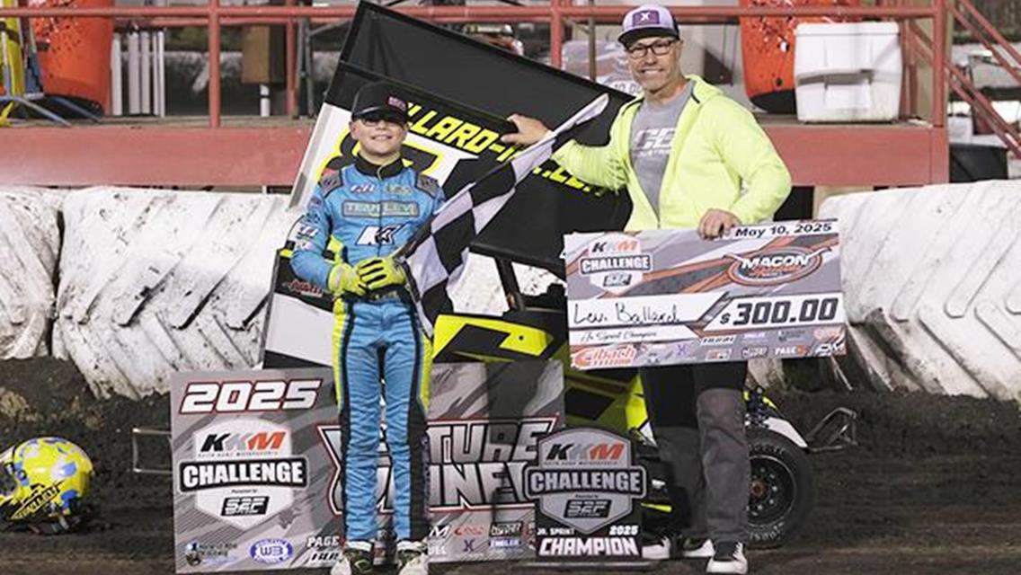 Levi Ballard and Deekan McRoberts Victorious in Macon Speedway KKM Challenge Championship Night Support