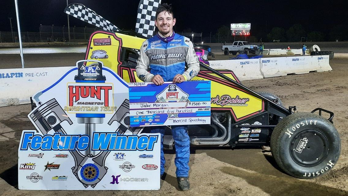 Morgan, Childress Jr, Myrick, Gillard, Johnson, and Staley Take Home Wins at Merced Speedway
