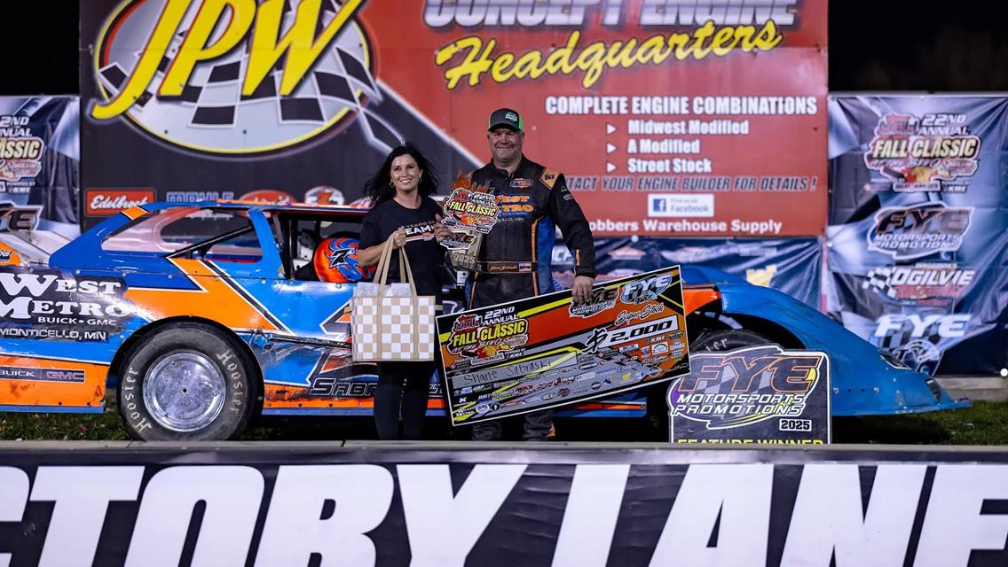 Zimpel, Adams, Anderson, Carlson, Larson and Jacoboski Win First Fall Classic Titles