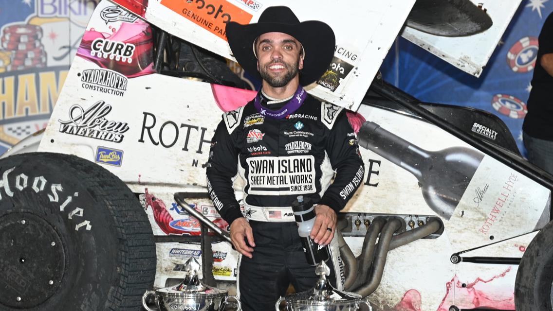 WALK-OFF WINNER: Rico Abreu Clinches 2025 Kubota High Limit Racing Championship in Season Finale at Texas