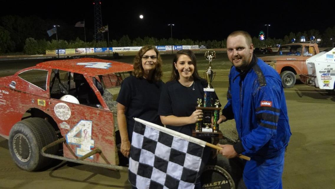 C.J. SHIRMER WINS VINTAGE - DAVE PARSONS FINISHES FIRST SPORTSMAN