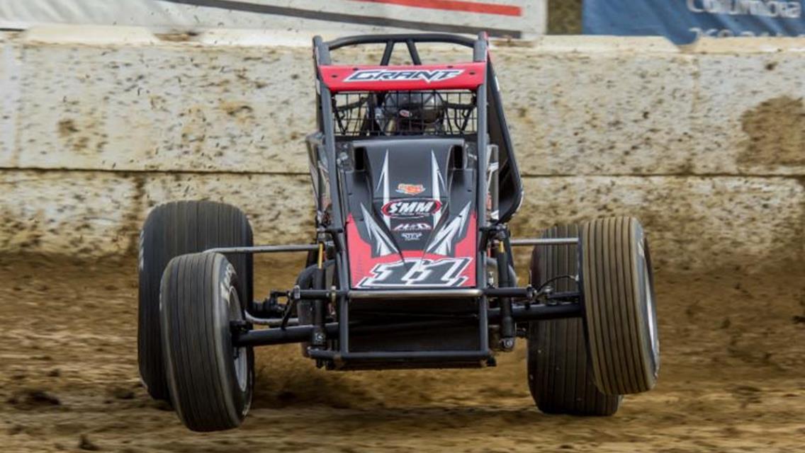 GRANT BREATHES EASY WITH VICTORY IN USAC SPRINTS&#39; FIRST PILGRIMAGE TO PLYMOUTH