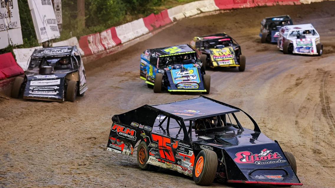 Highland Speedway (Highland, IL) – Summit Modified Nationals – June 28th, 2025. (Tyler Carr Photo)