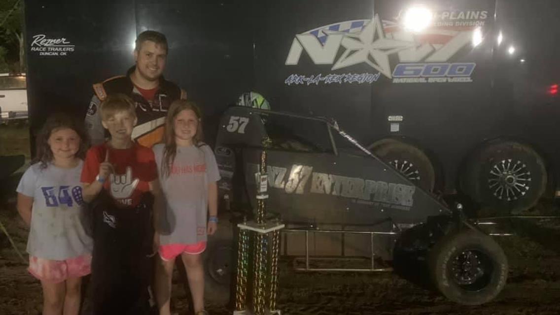 Jacob Lucas Pockets $1,000 while Degan Lelsz Cashes in during NOW600 Ark-La-Tex / POWRi Lonestar 600 Action at Leesville