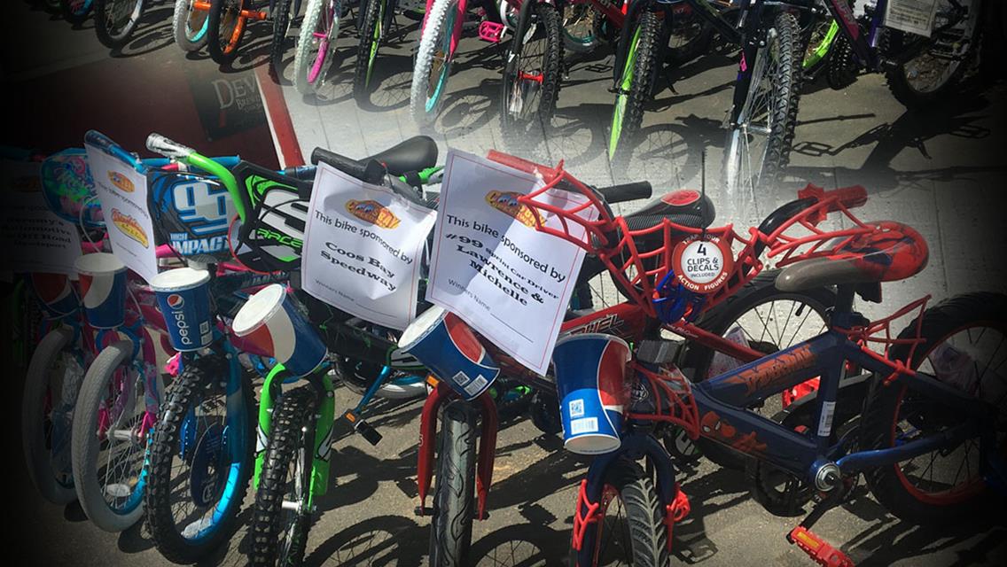 Mega Bike Giveaway May 10th