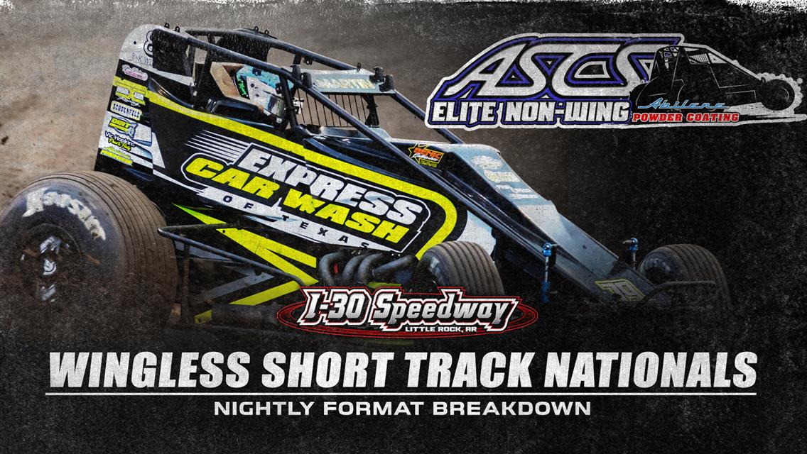 Wingless Short Track Nationals Rapidly Approaching at I-30 Speedway – Driver Entry Forms Available!