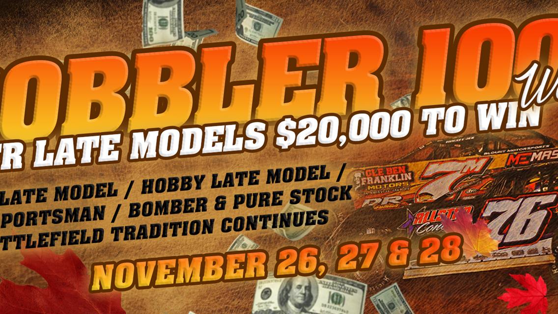 GOBBLER 100 WEEKEND AVAILABLE LIVE ON FLORACING!