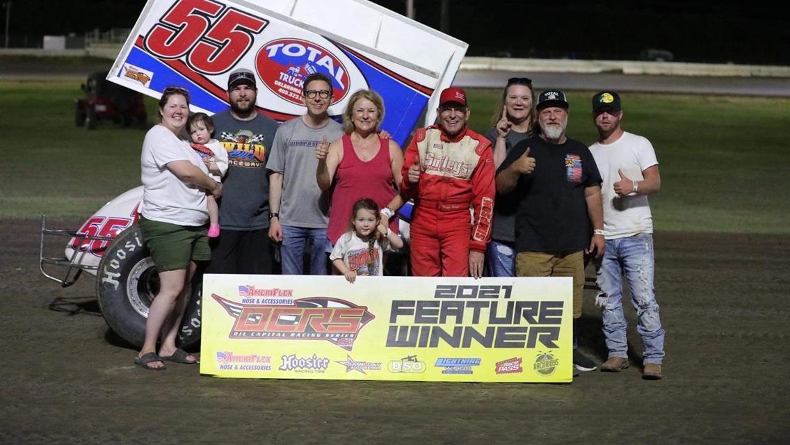 Wood captures first OCRS victory at Southern Oklahoma Speedway