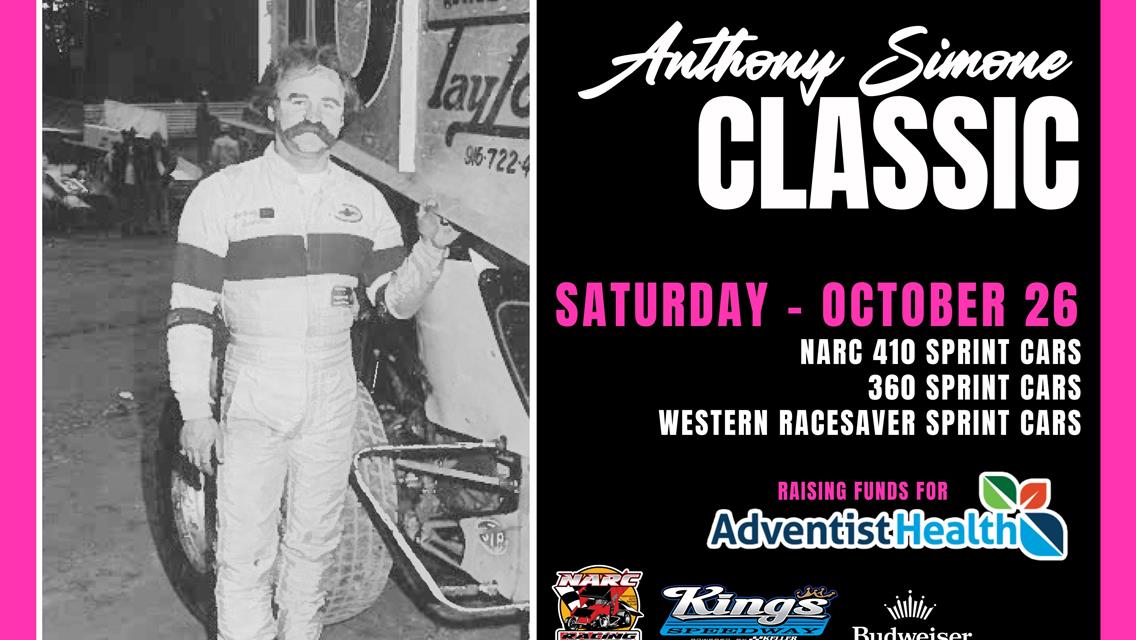 ANTHONY SIMONE CLASSIC - SAT. OCTOBER 26