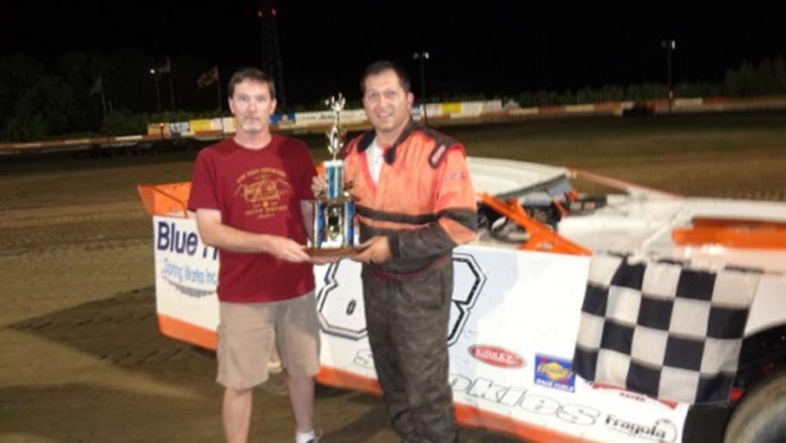 ERIC VENT SCORES FIRST WIN OF SEASON IN CRATE MODELS